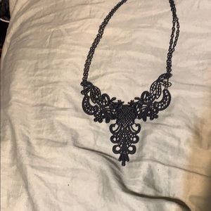 Black gothic necklace